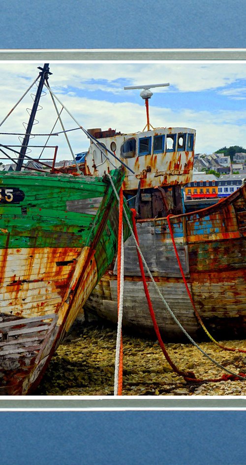 Boat Graveyard Two by Robin Clarke