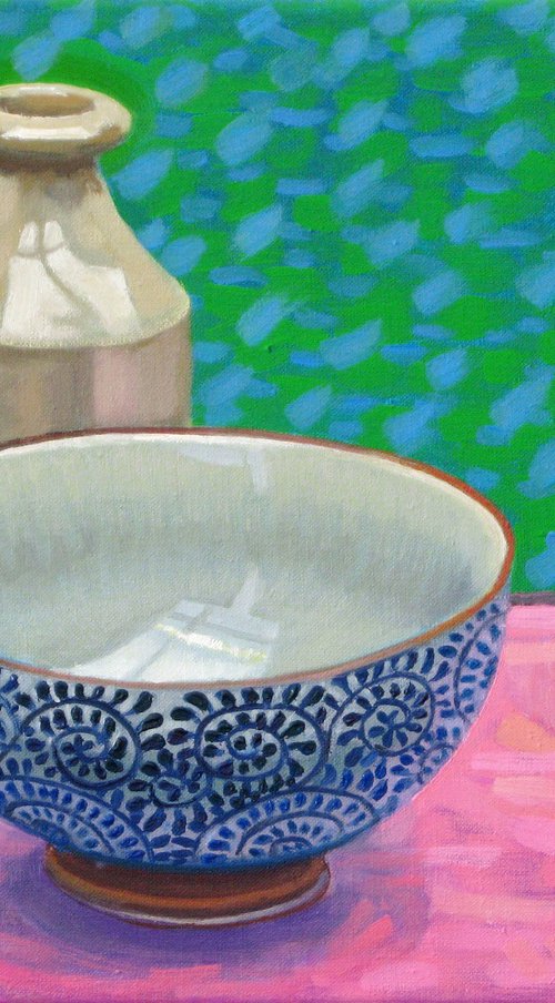 Still Life with Bowl by Richard Gibson