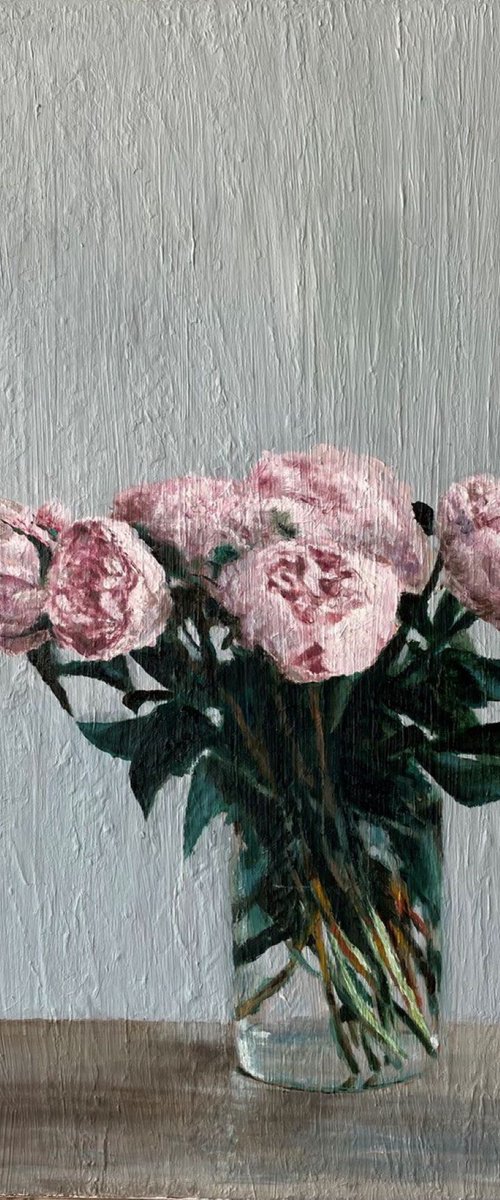 Peonies by Bohdan Vykhrenko