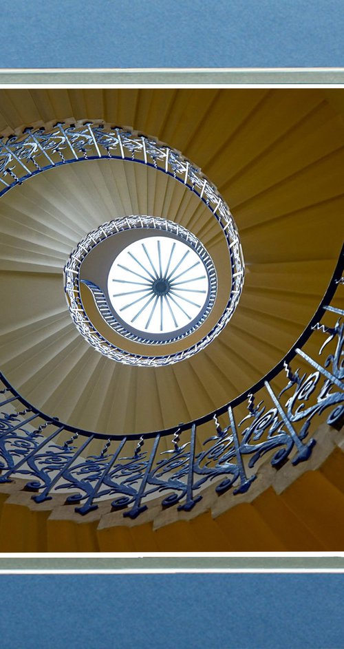 Tulip Staircase, Queens House, London by Robin Clarke