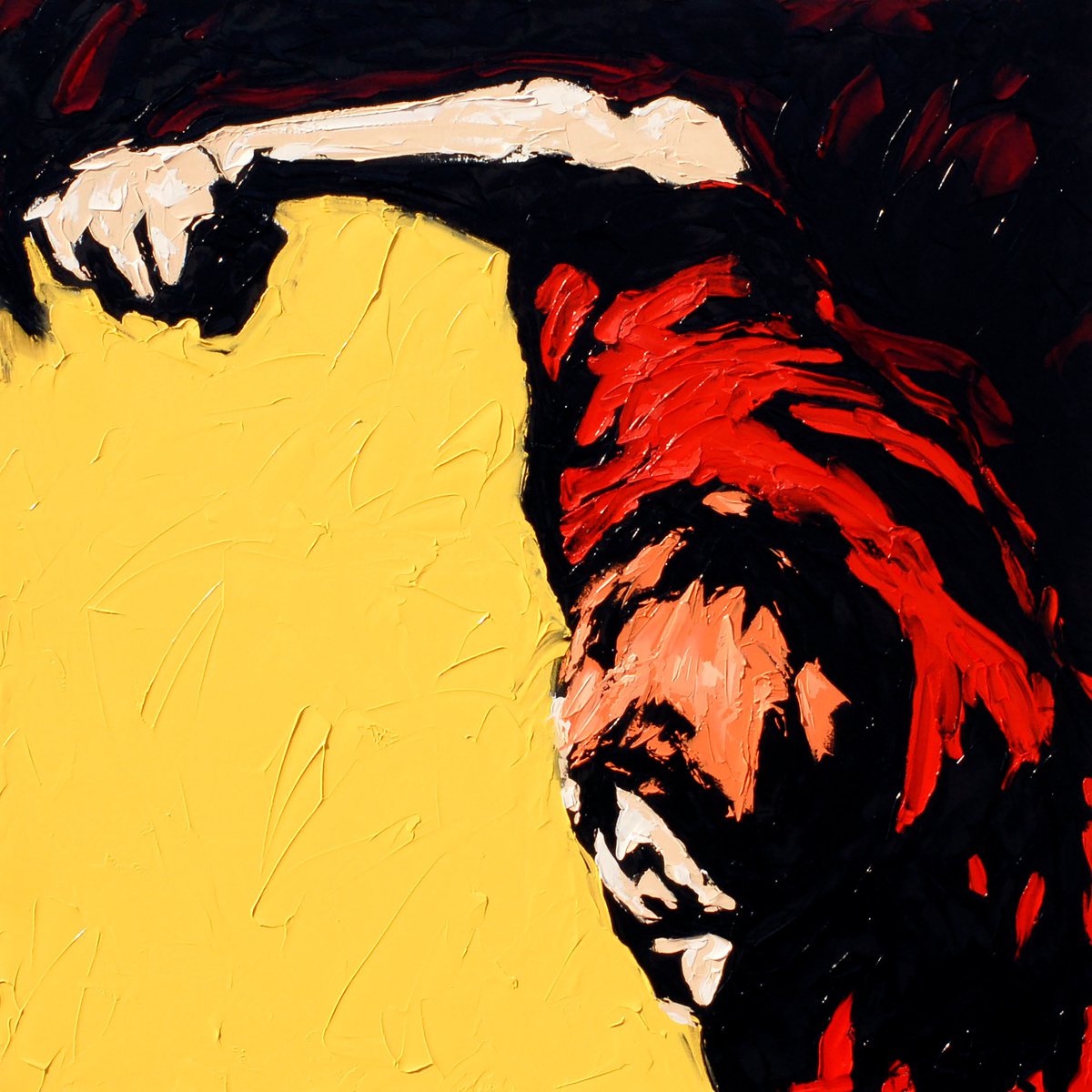 Ground And Pound By Bill Stone, 48 X 48, Artwork For Sale On Artfinder