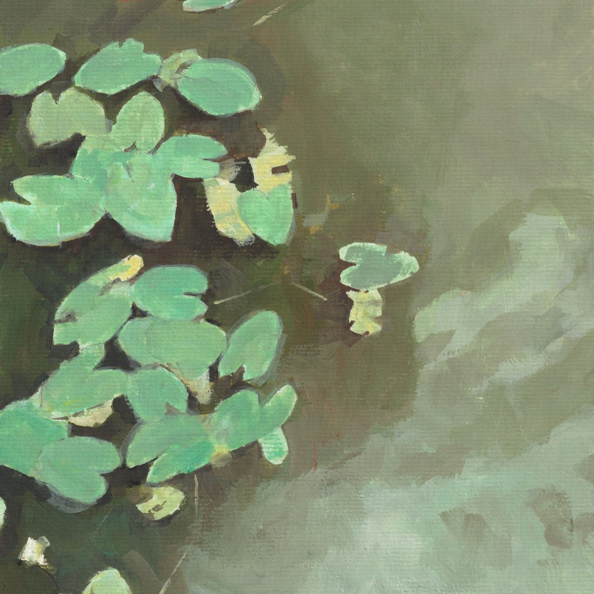 Water lilies by Stanislav Vorobyev