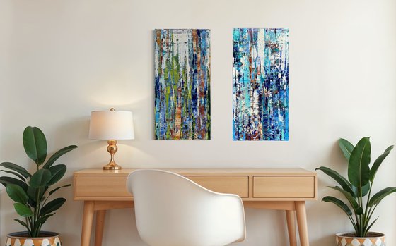 Collection of  2 oil paintings