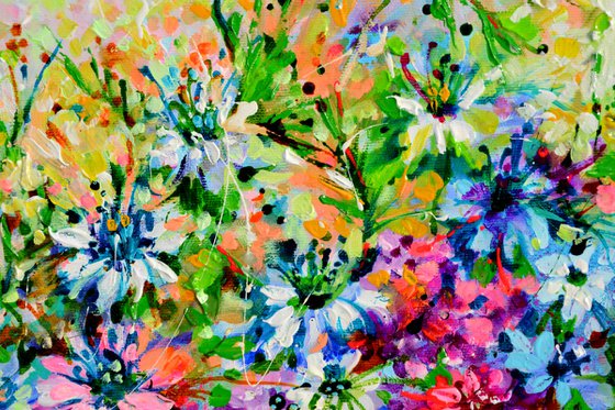 Love-in-a-Mist - Romantic Cottage Garden