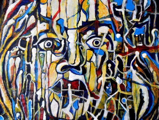 Abstract Portrait Beethoven