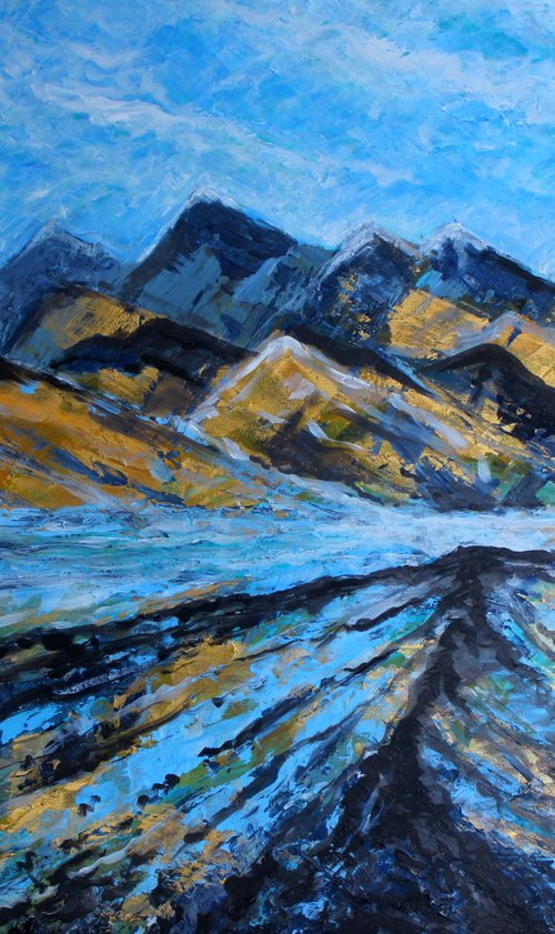 Blue Crevasse by Paul J Best