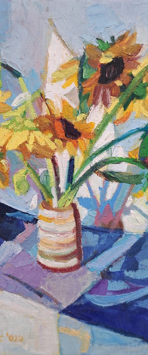 Sunflowers by Maja Đokić Mihajlović