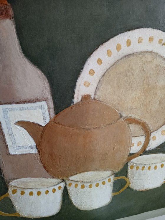 In A Winter Kitchen ........