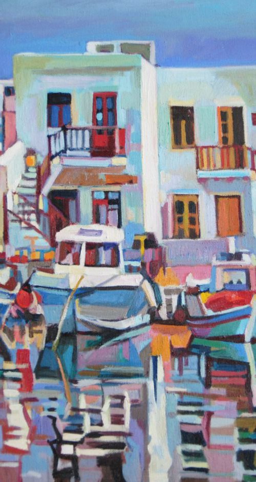Seascape / 70 x 55cm by Maja Đokić Mihajlović