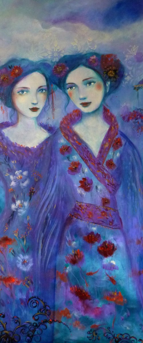 The confidences of the dawn by Loetitia Pillault