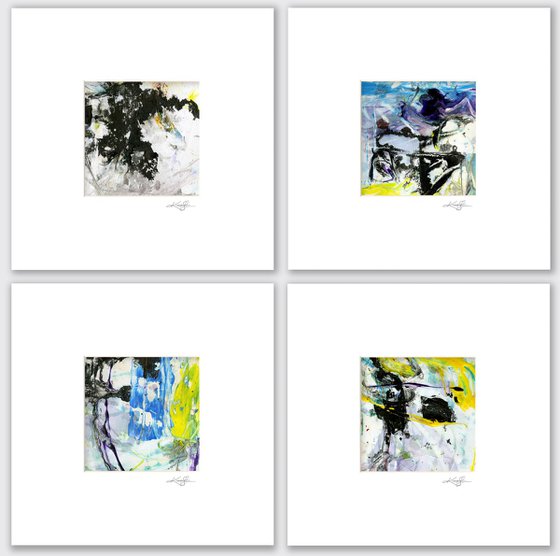 Abstraction Collection 11 - 4 Abstract Paintings