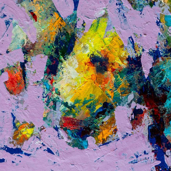 Flower splashes