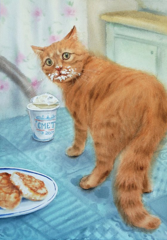 Caught Red-Pawed!