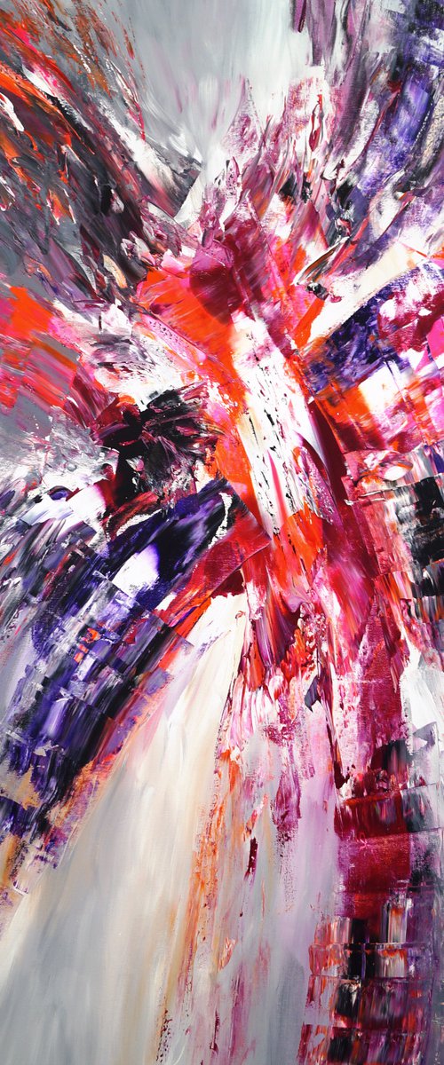 Anthracite Magenta XL 2 by Peter Nottrott