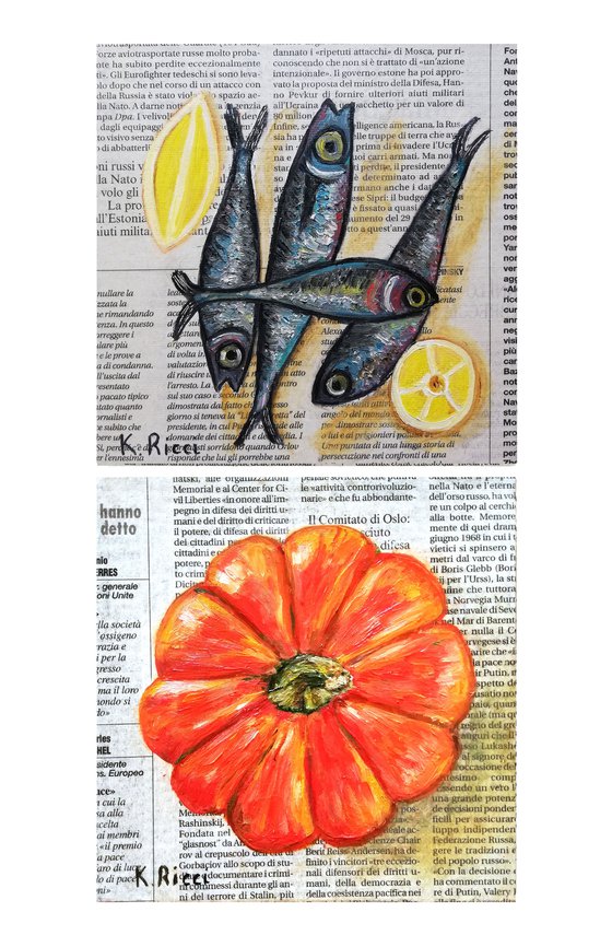 Fishes and Pumpkin on Gazette