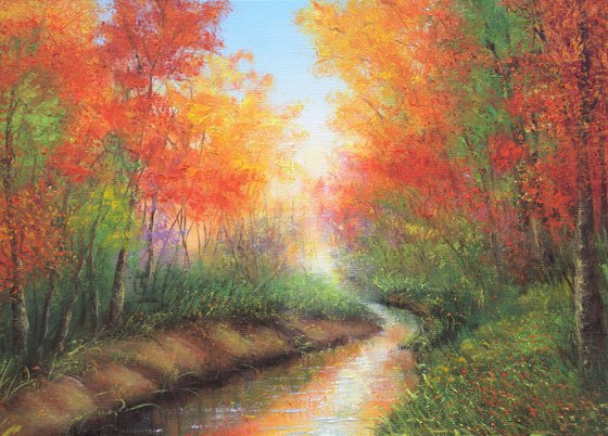 The colorful autumn