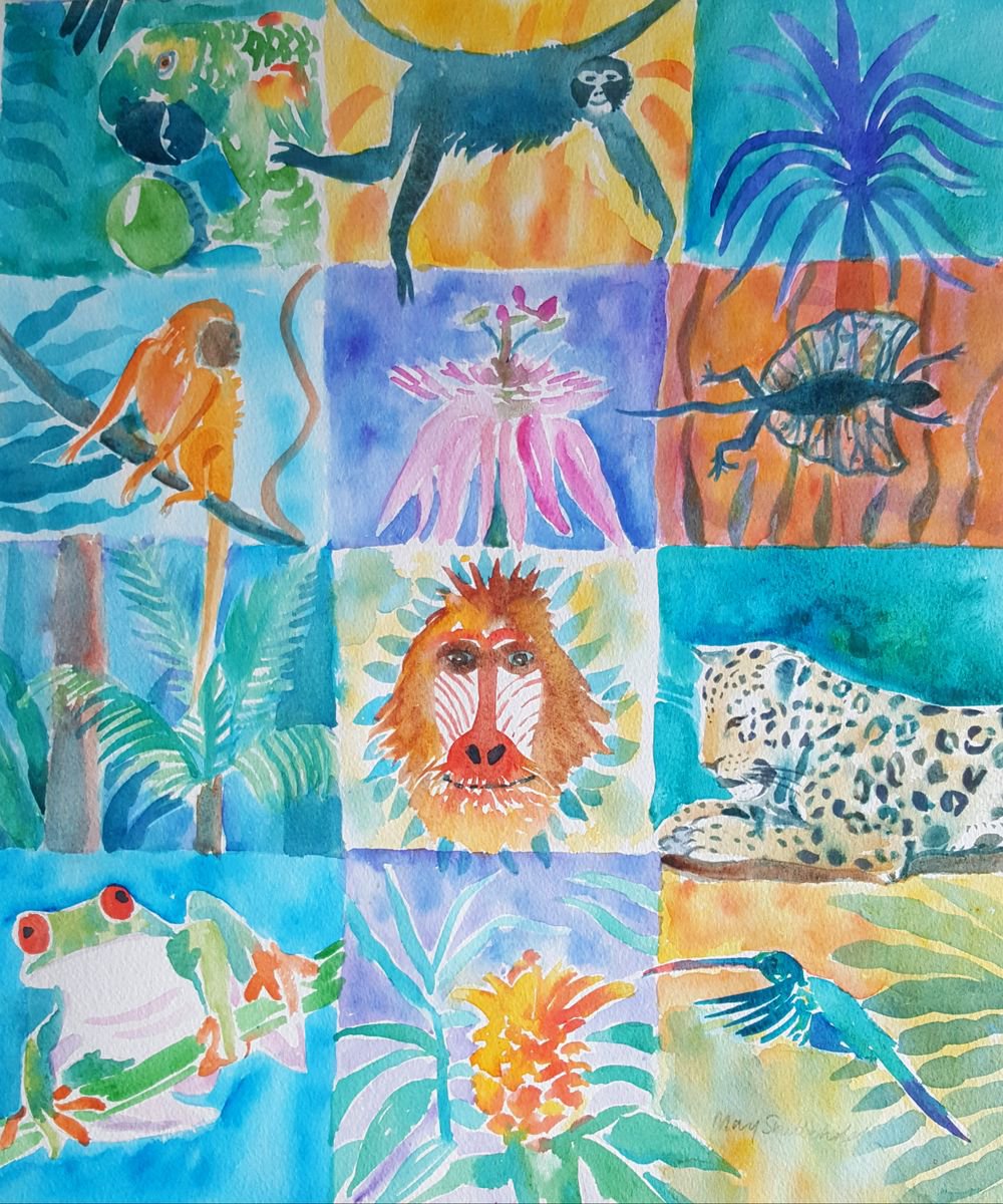 Jungle Life by Mary Stubberfield