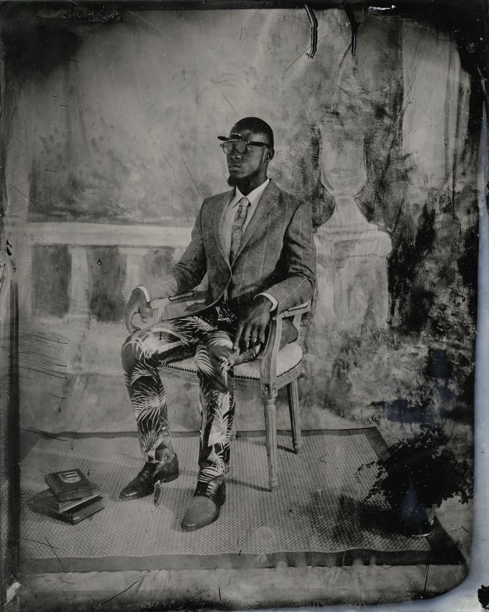 Photorealistic Portrait Photograph By Nicolas Laborie, 12 X 16", Sapeur Du Temps Perdu Xii, Original Artwork