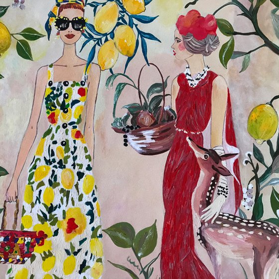 Amalfi Garden-Vintage