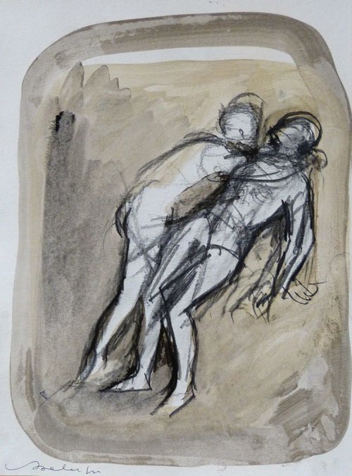 The Lovers 19-5, 21x29 cm by Frederic Belaubre