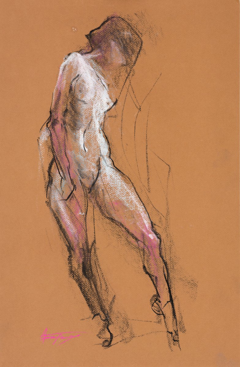 Female nude 106 by Lyubov Biryukova