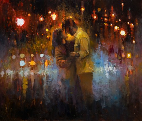 Dancing ir the night by Aleksandr Jerochin