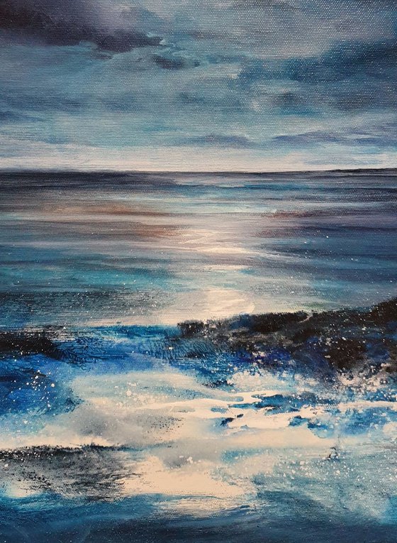 "Moonlit Seascape" Special Price!!!