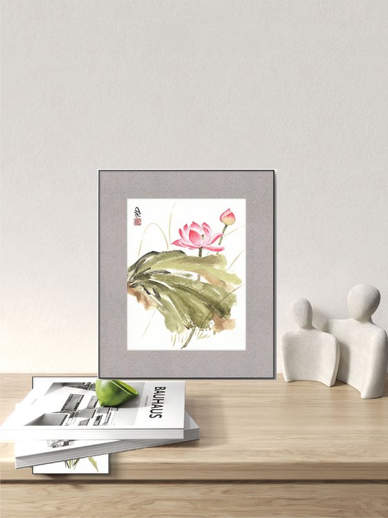 Lotus After the Rain