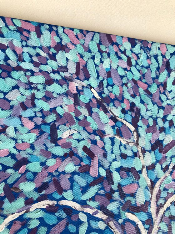 Blue tree