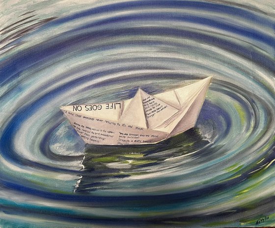 Paper boat of thoughts 2