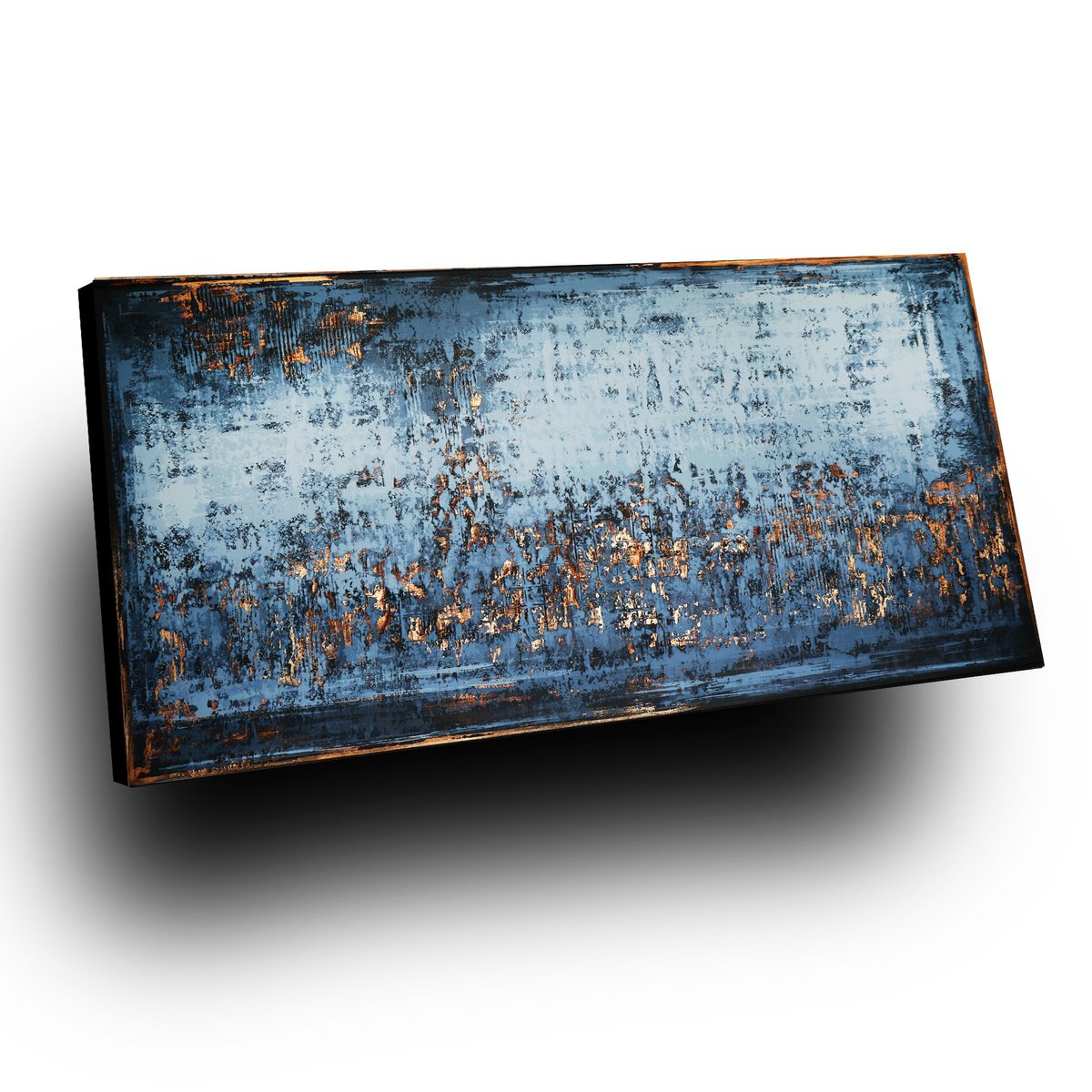 Cornflower Field By Inez Froehlich, 71 X 39, Artwork For Sale On Artfinder
