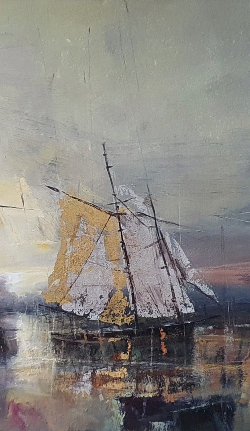 " Harbor of destroyed dreams - Hi-Yo Silver, Away! " by Ivan  Grozdanovski
