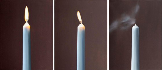 Candle - Triptych