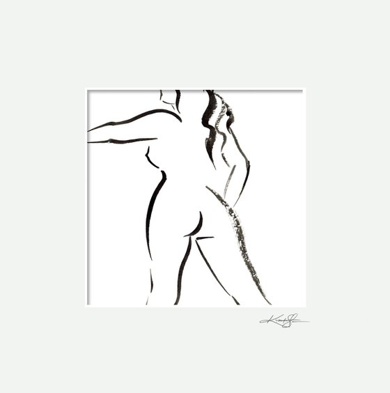 Brushstroke Nude Goddess Col.3