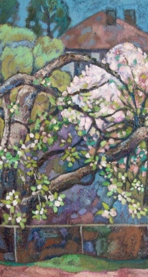 Old garden by Nadezda Stupina