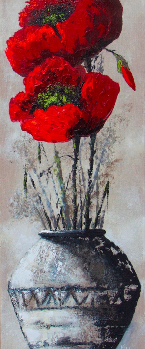 The poppies 2 by Michèle Kaus