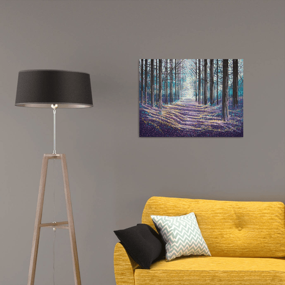 Light Through Winter Trees