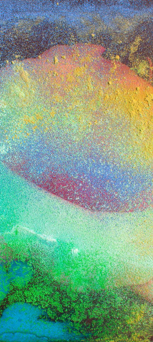 Fluorescent flower2 by Milena Nicosia