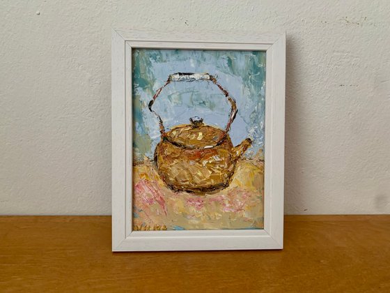 Still life with teapot