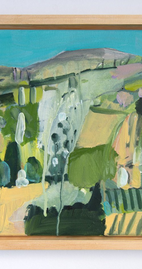 Patchwork Landscape by Elizabeth Anne Fox