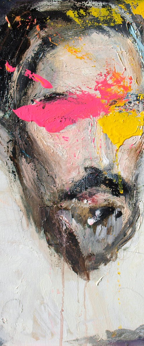 Portrait of a bearded man (10) by Catalin Ilinca