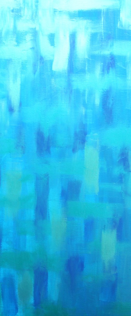 Blue I ( Large 30" x 40 ") by Paul J Best