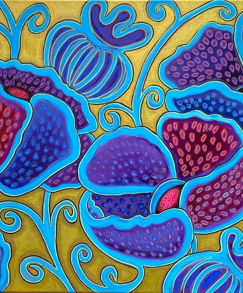 Pulse of the Bloom. Origin. by Olga Rokhmanyuk | ROArtUS