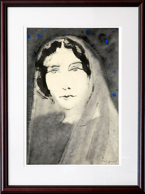 Woman with a veil