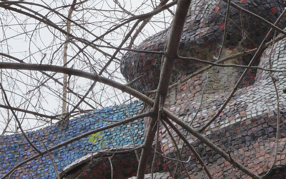 #28. Pripyat wall mosaic 1 - XL size