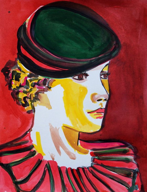 La Parisienne / 35 x 27 cm