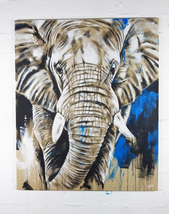 ELEPHANT #15 - Series 'One of the big five'