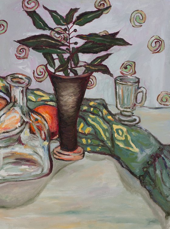 Still Life With Laurel