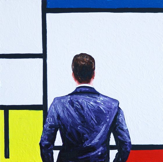 Composition With Red, Yellow And Blue
