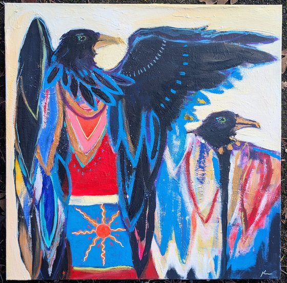 Raven charts the course.